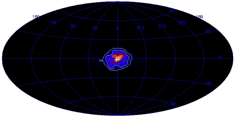 the antimatter sky:  511 keV map